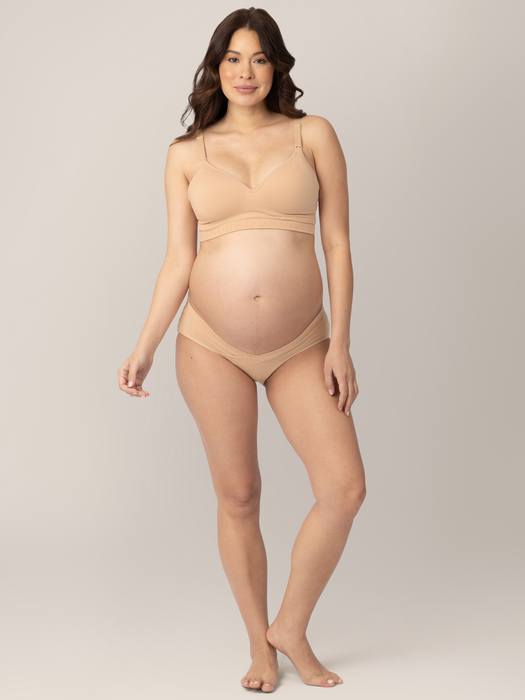 Kindred Bravely Under-the-Bump Bikini Underwear Pack | Low Rise Style - Neutrals