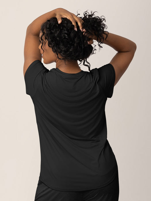 Kindred Bravely Everyday Maternity & Nursing T-shirt | Black