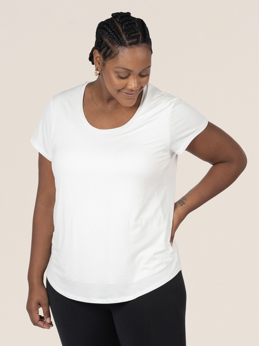 Kindred Bravely Everyday Maternity & Nursing T-shirt | White