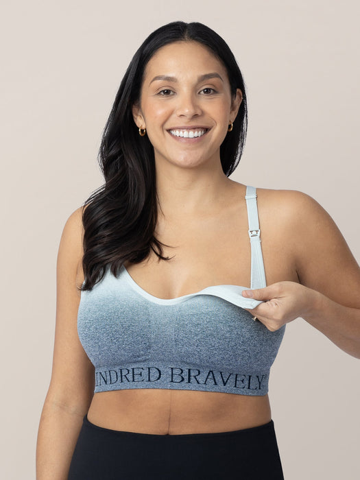 Kindred Bravely Sublime® Nursing Sports Bra | Ombre Storm