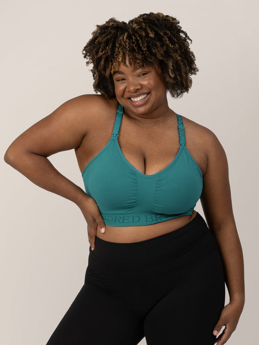 Kindred Bravely Sublime® Hands-Free Pumping & Nursing Sports Bra | Teal