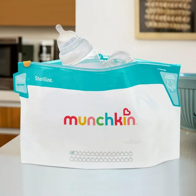 Munchkin® Sterlize™ Jumbo Microwave Sterlizer Bags, 6 Pack