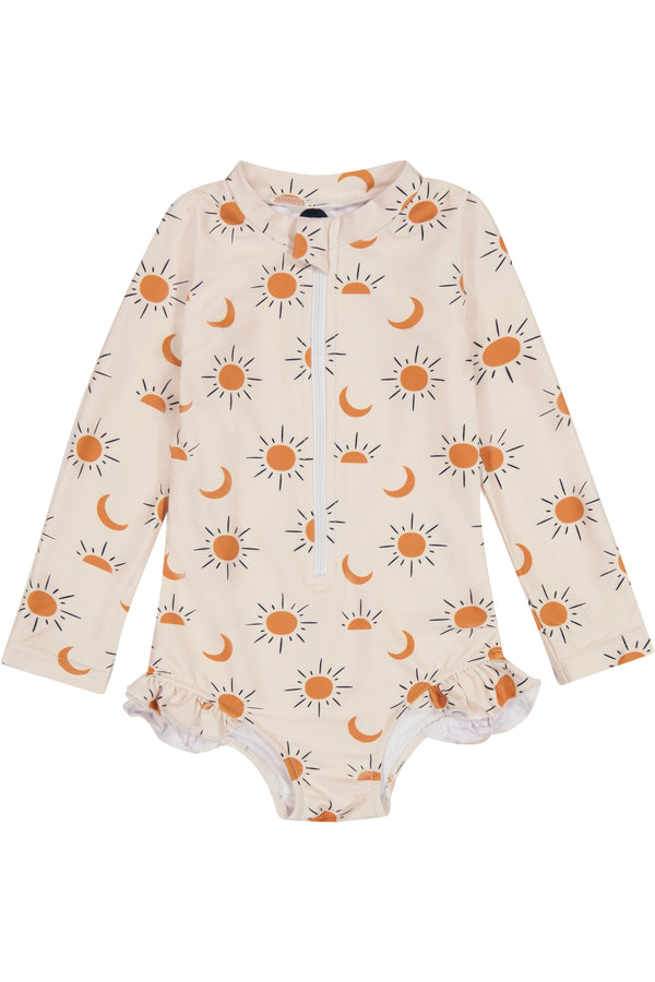 Bird & Bean Rash Guard - Sun + Moon Rise