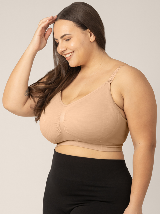 Kindred Bravely Sublime® Hands-Free Pumping & Nursing Bra | Beige