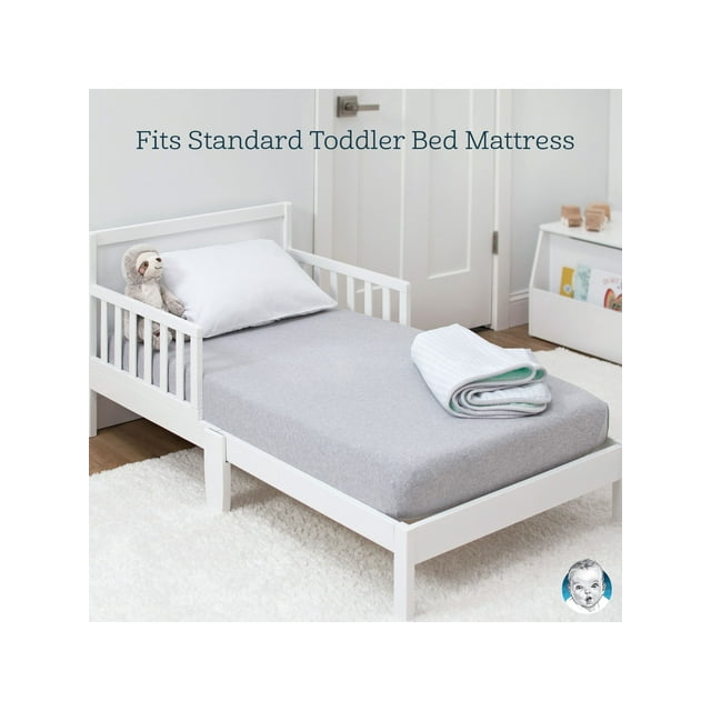 Gerber Baby Neutral Fitted Crib Sheet - White