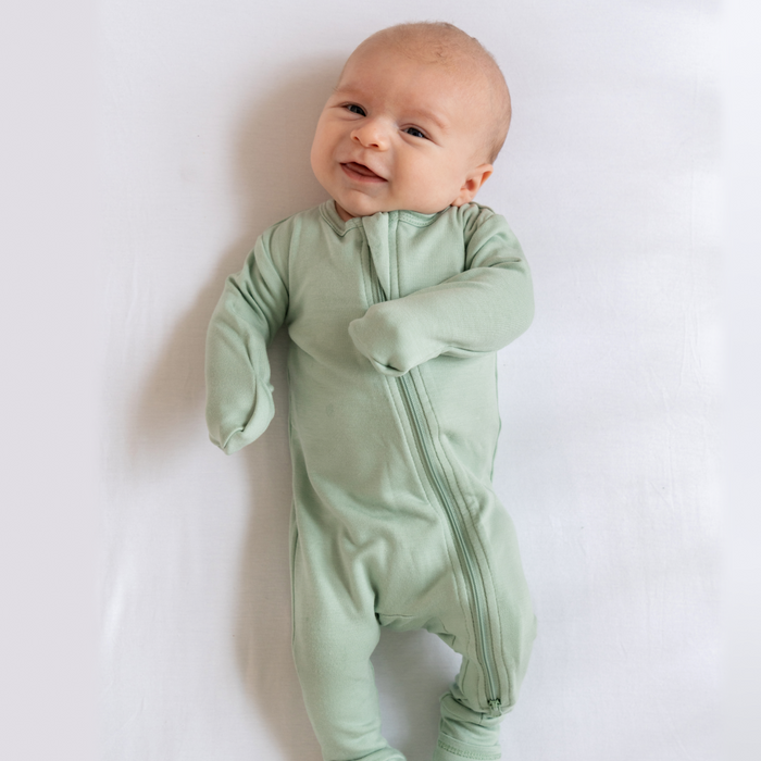Dreamland Baby Baby Bamboo Pajamas w/ DreamCuffs