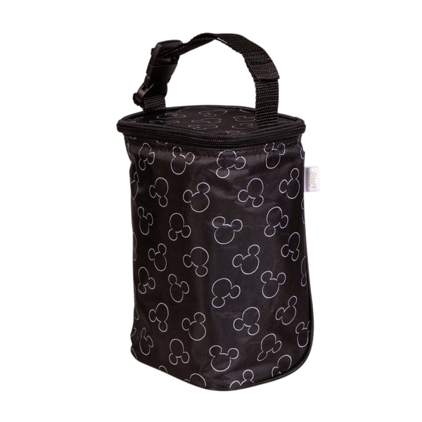 Disney Baby by J.L. Childress TwoCOOL Double Bottle Cooler, Mickey Black