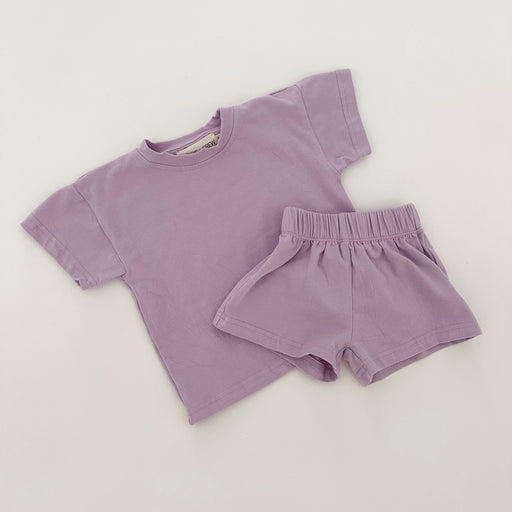 Winnie + Crew Lou Cotton Set in Lilac