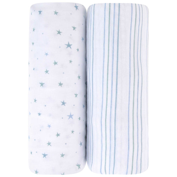 Ely's & Co. Pack N Play I Portable Crib Sheet Set