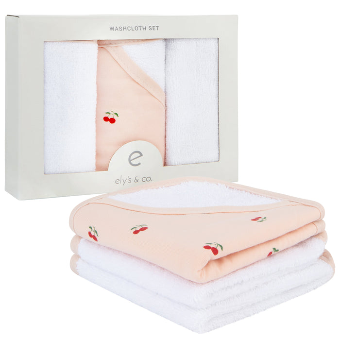 Ely's & Co. 3 Pack Washcloth Set