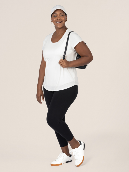 Kindred Bravely Everyday Maternity & Nursing T-shirt | White