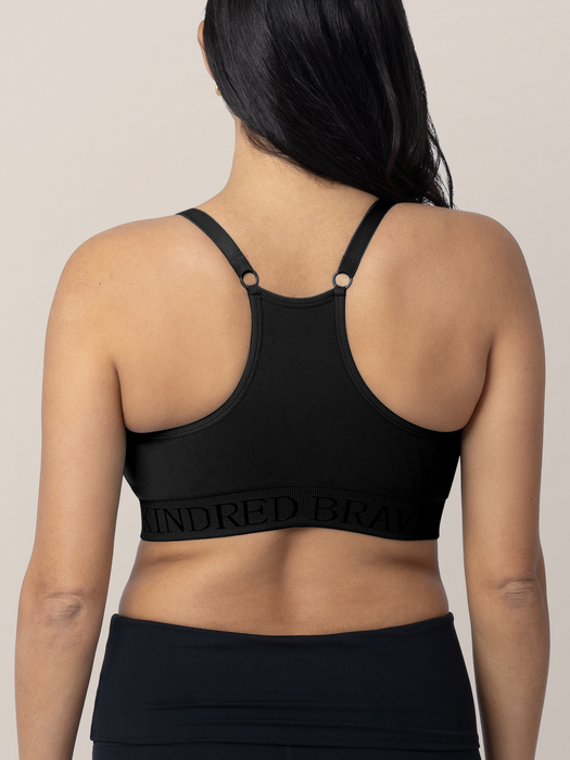 Kindred Bravely Sublime® Hands-Free Pumping & Nursing Sports Bra | Black