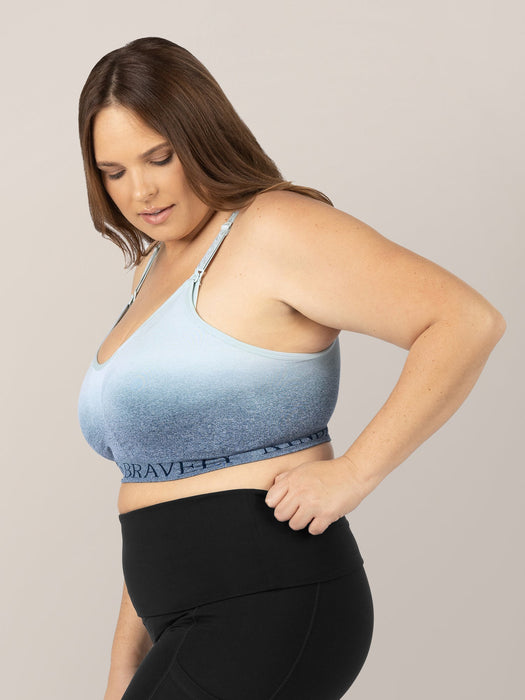 Kindred Bravely Sublime® Nursing Sports Bra | Ombre Storm