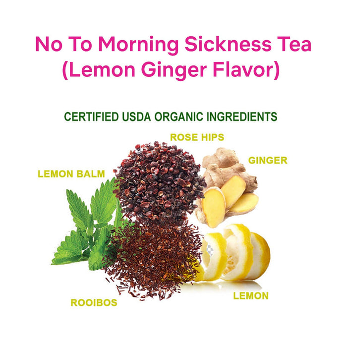 Secrets Of Tea Lemon Ginger Herbal Tea Blend: 40 Cups