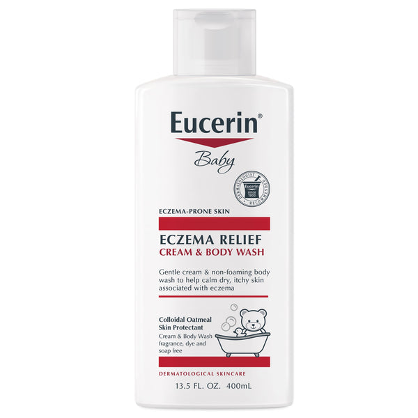 Eucerin Baby Eczema Relief Cream & Body Wash 13.5 oz.