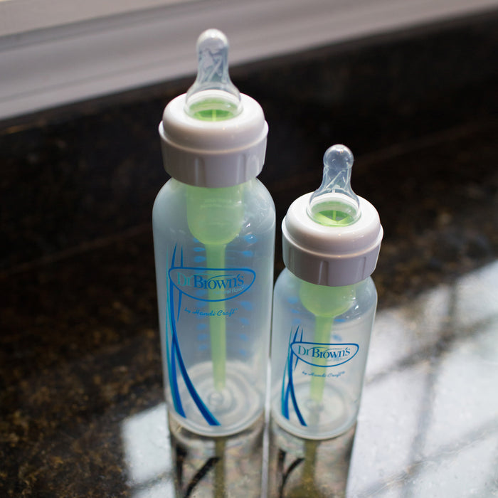 Dr. Brown's Natural Flow Options+ Anti-colic Baby Bottles Newborn Feeding