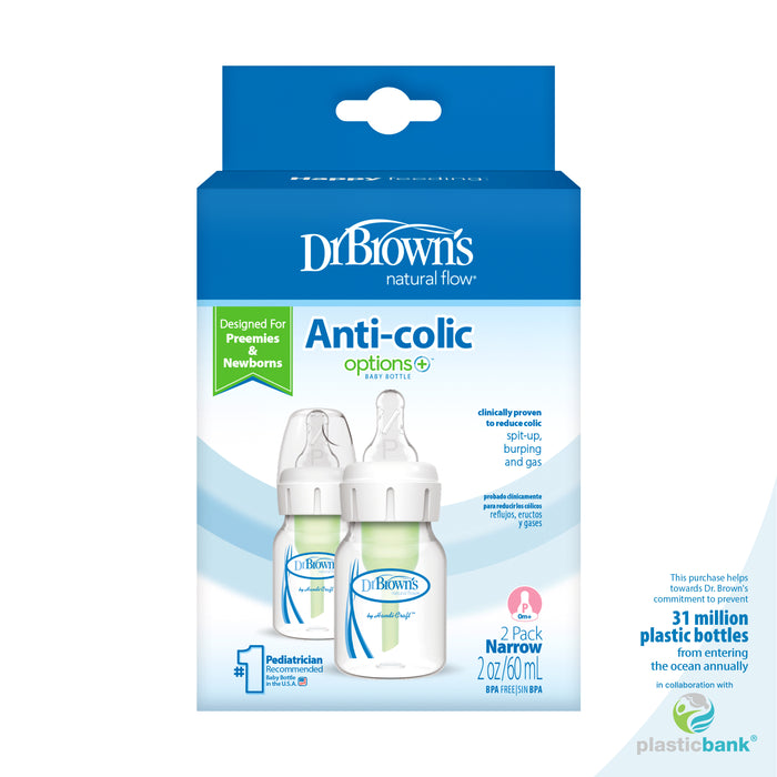 Dr. Brown's® Options+™ Preemie 2-Pack Bottles