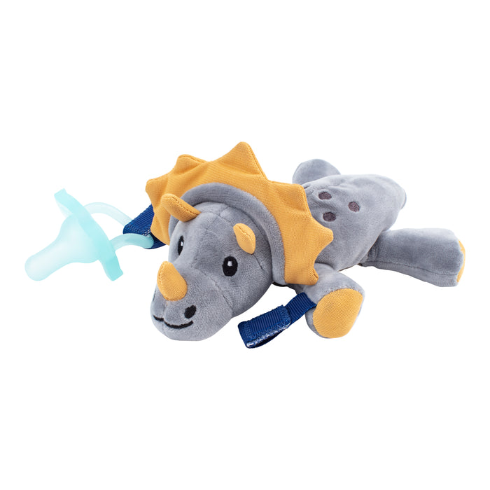 Dr. Brown's Lovey Triceratops with Pacifier and Teether Holder