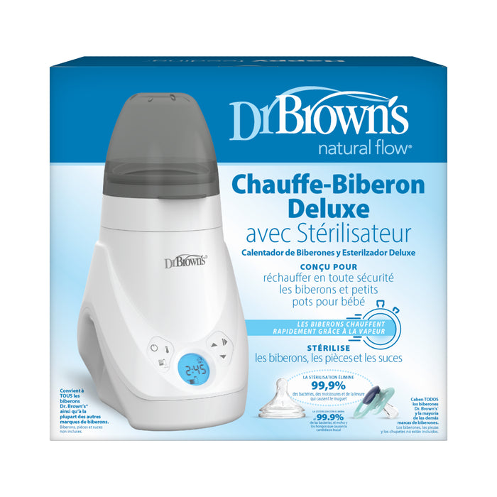 Dr. Brown's Deluxe Bottle Warmer & Sterilizer - White