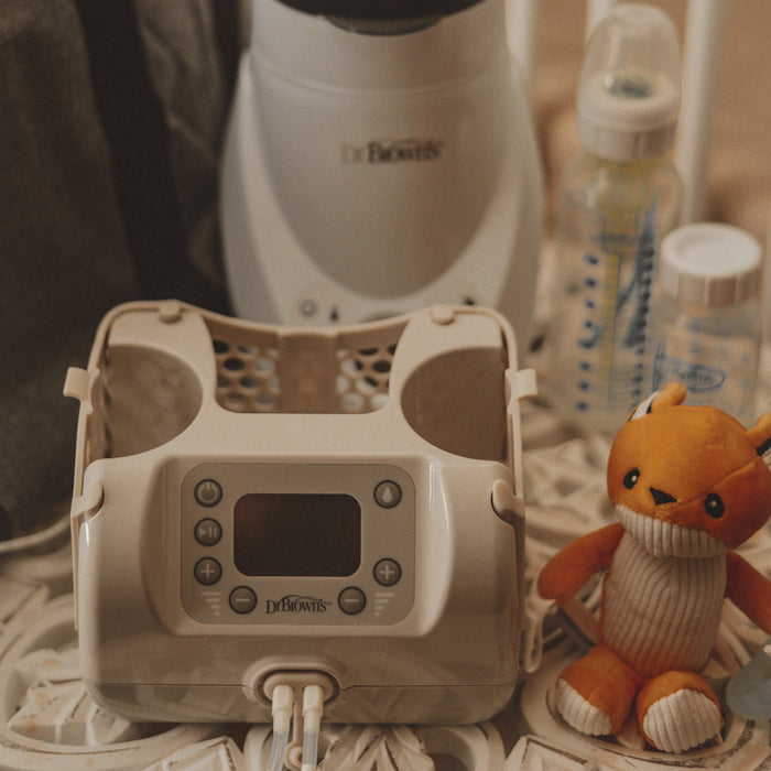 Dr. Brown’s Customflow Double Electric Quiet Breast Pump with Softshape Silicone Shields