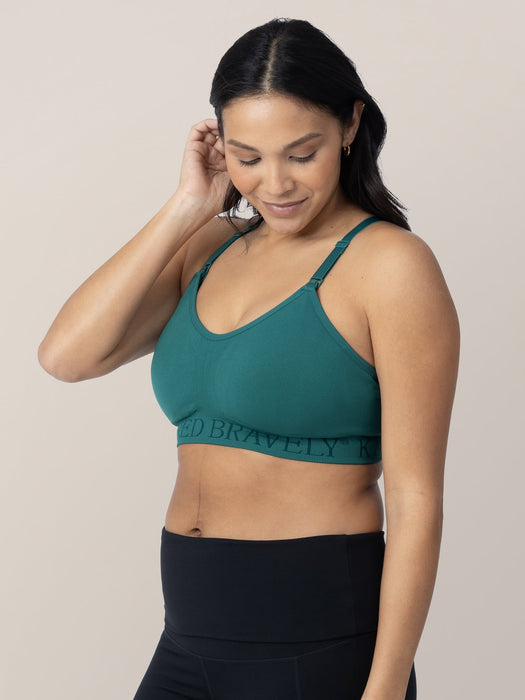 Kindred Bravely Sublime® Hands-Free Pumping & Nursing Sports Bra | Teal