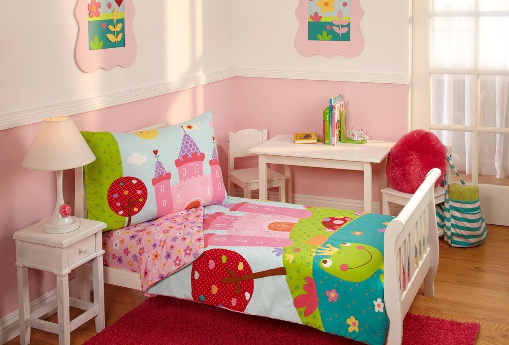 Everything Kids Fairytale 4pc Toddler Bed Set