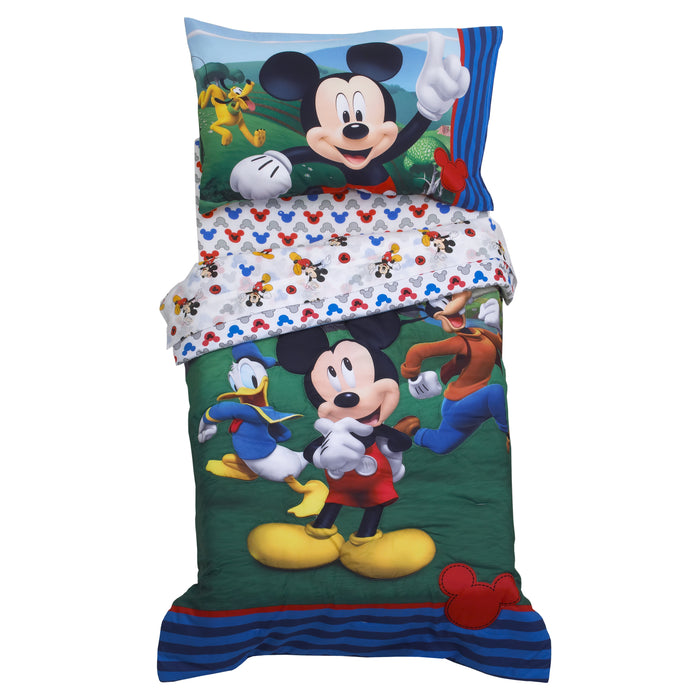 Disney Mickey's Big Adventure 4pc Toddler Bed Set