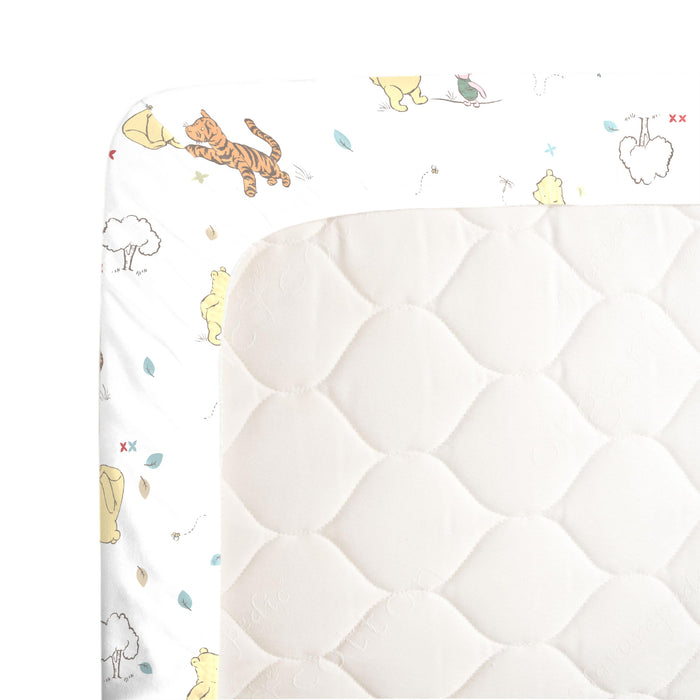 Disney Winnie the Pooh Classic Pooh Fitted Crib Sheet
