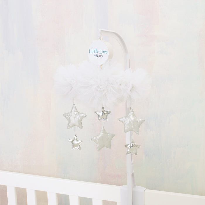 Little Love by NoJo Tulle Star & Cloud Musical Mobile