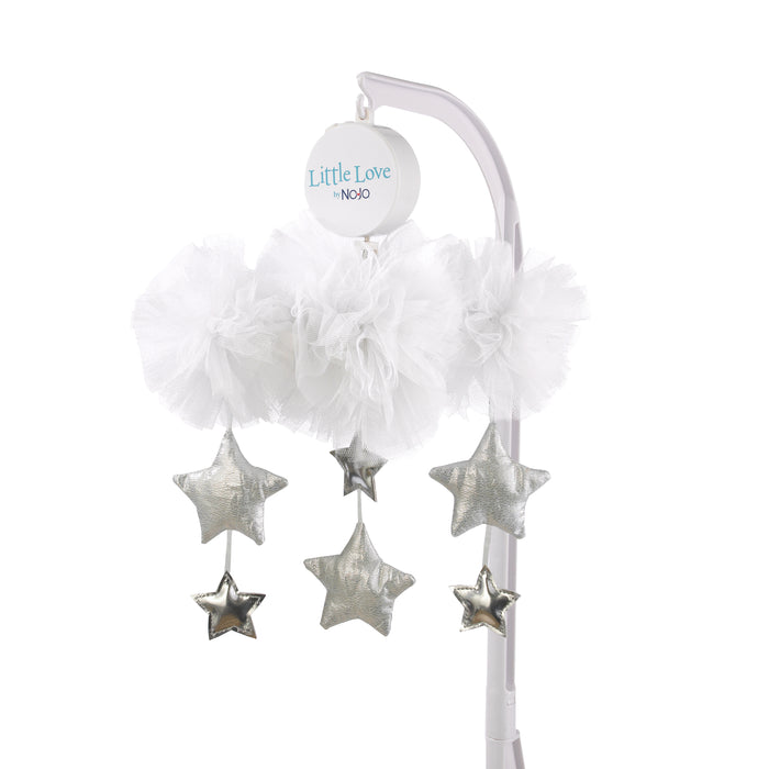 Little Love by NoJo Tulle Star & Cloud Musical Mobile