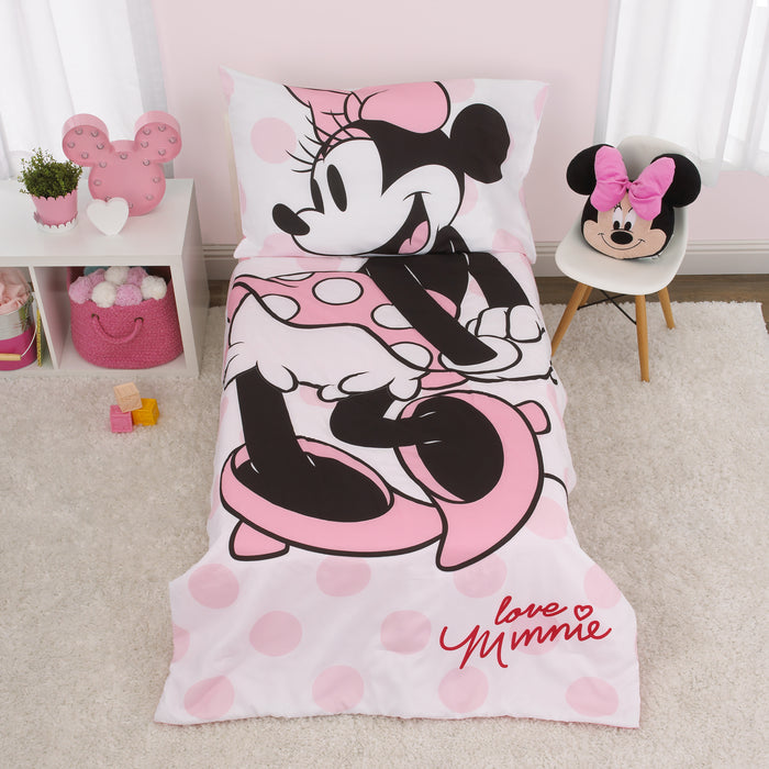 Disney Disney Minnie Mouse 4pc Toddler Bed Set