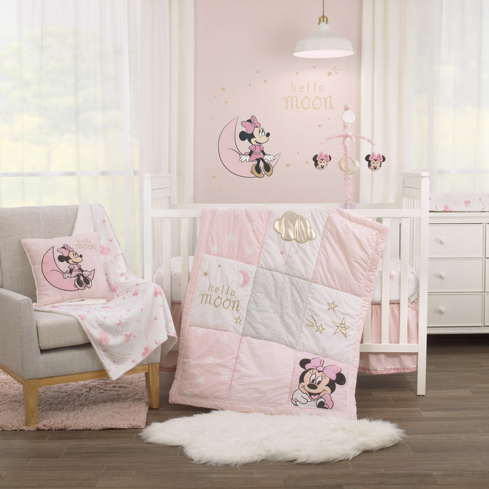 Disney Twinkle Twinkle Minnie Super Soft Baby Blanket