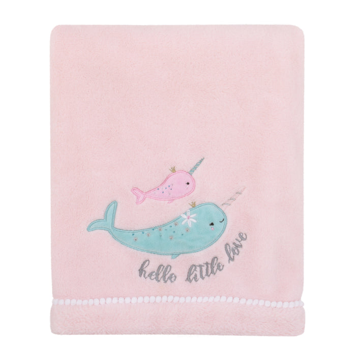NoJo Under the Sea Whimsy Super Soft  Baby Blanket