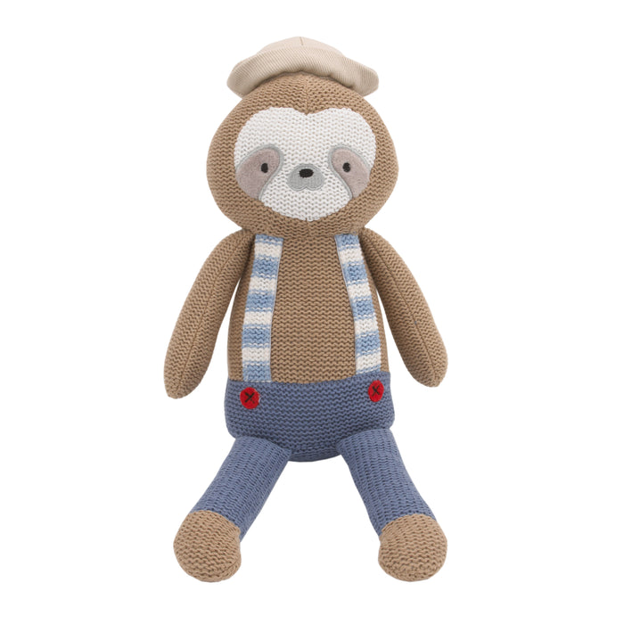 Cuddle Me Sloth Knit Plush Stuffed Animal