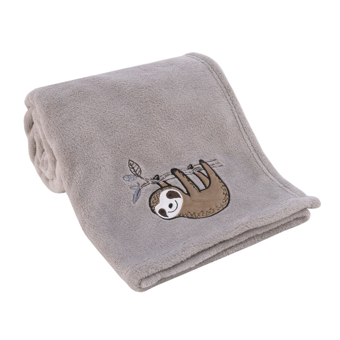 Little Love Sloth Let's Hang Out Baby Blanket