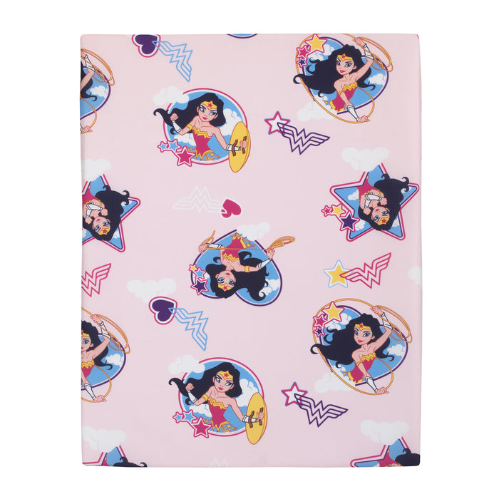 Warner Brothers Wonder Woman Preschool Nap Pad Sheet