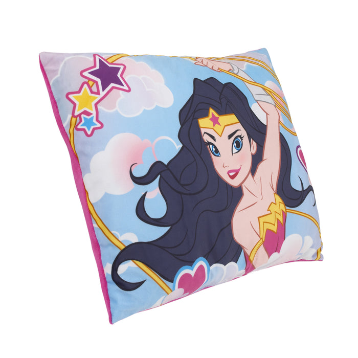 Warner Brothers Wonder Woman Toddler Throw Pillow