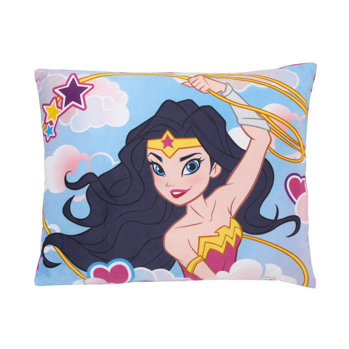 Warner Brothers Wonder Woman Toddler Throw Pillow