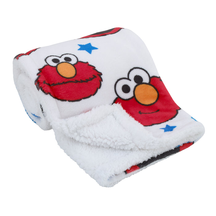 Sesame Street Elmo Super Soft Baby Blanket