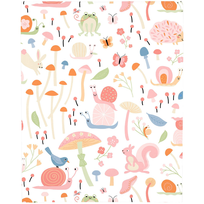 NoJo Spring Garden Super Soft Mini Crib Sheet