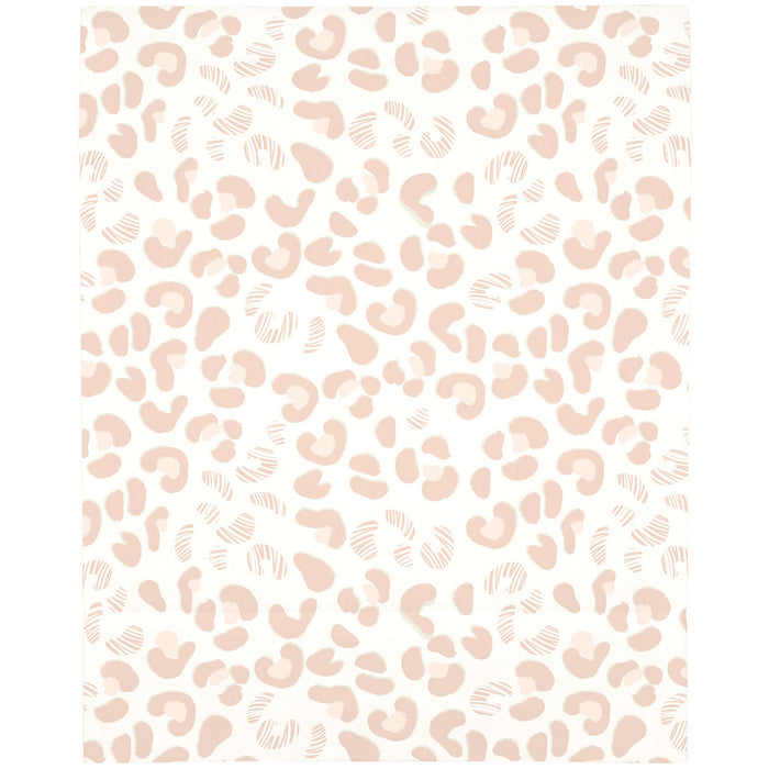 NoJo Neutral Cheetah Mini Crib Sheet