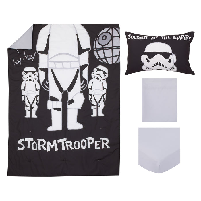 Star Wars Storm Trooper 4pc Toddler Bed Set