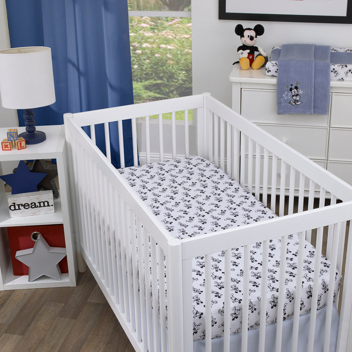 Disney Timeless Mickey Fitted Crib Sheet