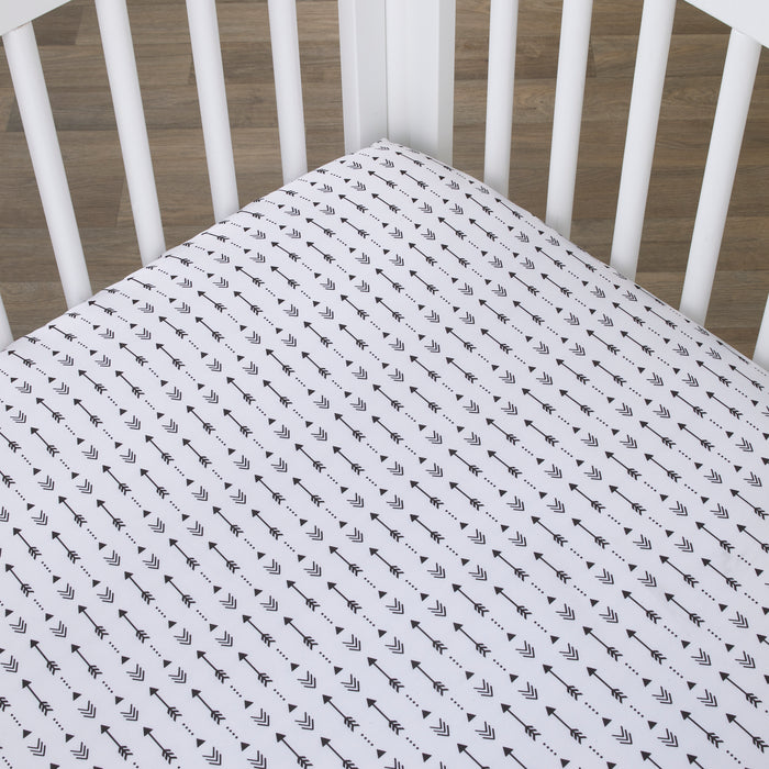 Little Love by NoJo Little Man Cave Fitted Crib Sheet