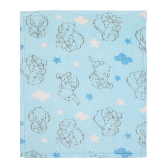 Disney Dumbo Plush Baby Blanket