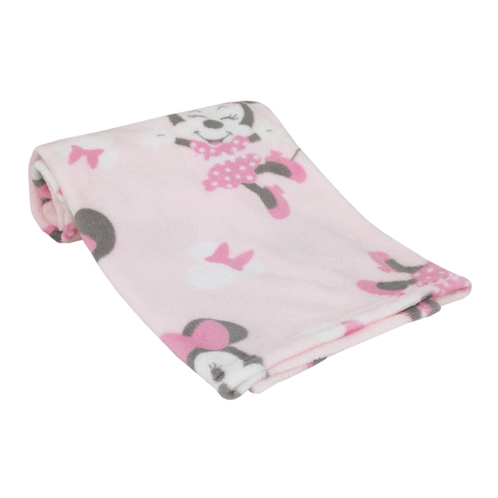 Disney Minnie Mouse Bows Baby Blanket