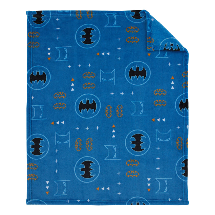 Warner Brothers Batman Baby Blanket