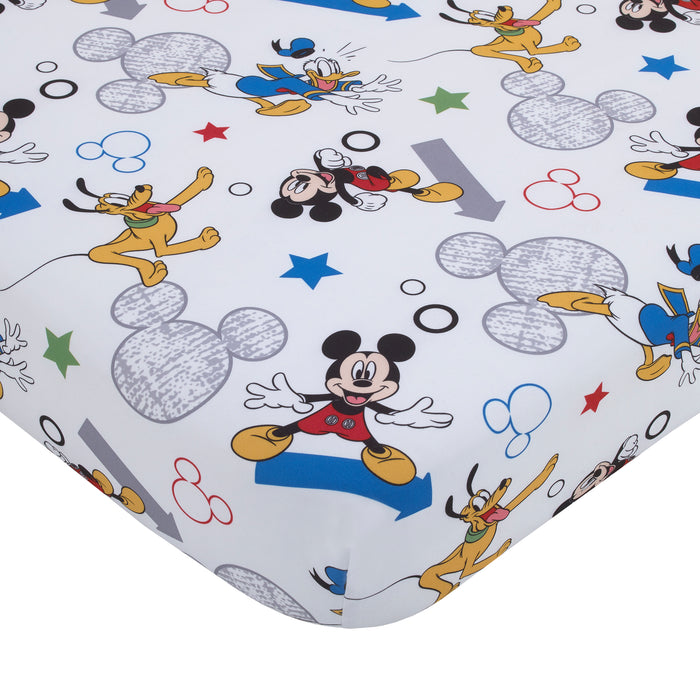 Disney Mickey Clubhouse 4 Piece Toddler Bed Set