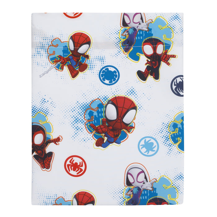 Marvel Spidey and his Amazing friends Team 4pc Toddler Bed Set