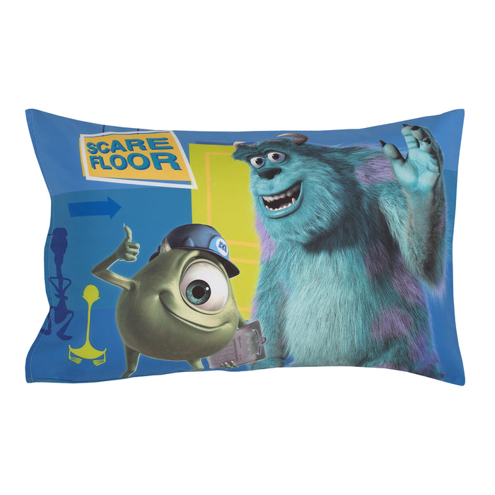 Disney Monsters Inc. Guess Who 4pc Toddler Bed Set